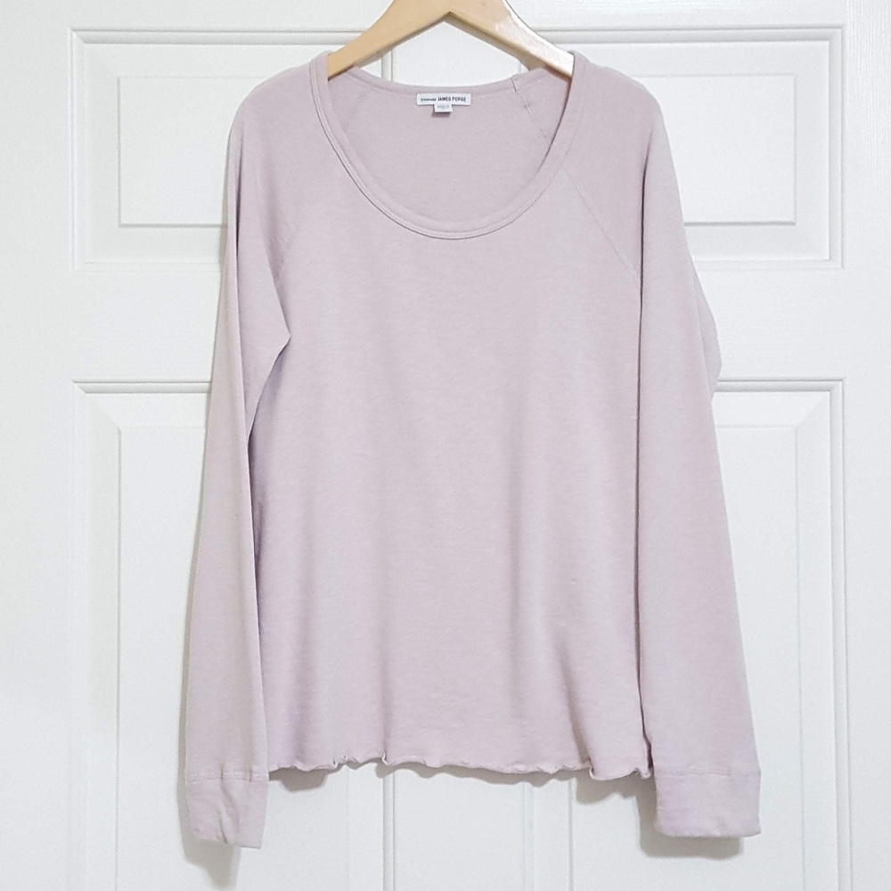 James Perse Sweatshirt Lavender